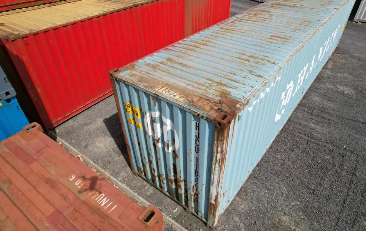 Contenedor usado High Cube de 40 pies