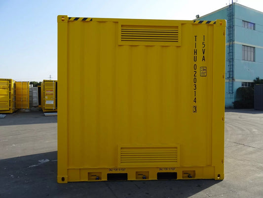 Contenedor High Cube de 10 Pies amarillo nuevo