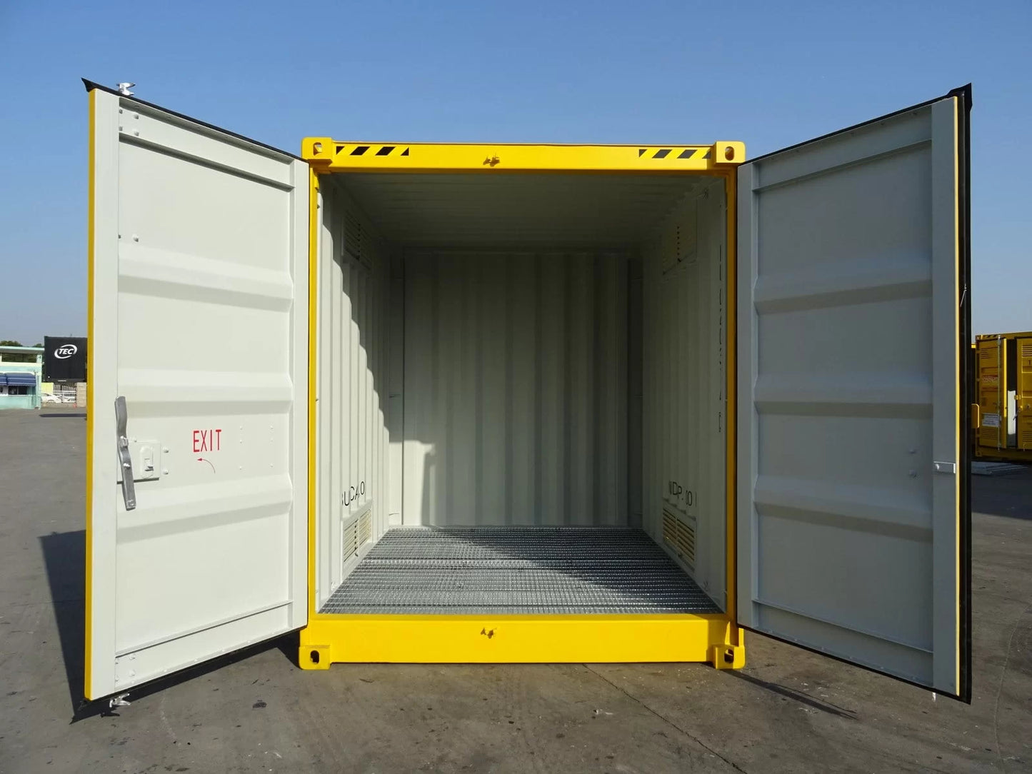 Contenedor High Cube de 10 Pies amarillo nuevo