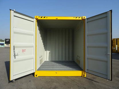 Contenedor High Cube de 10 Pies amarillo nuevo