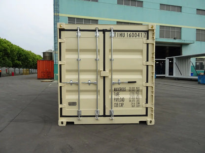 Mini-contenedores de apertura lateral de 19' beige nuevo
