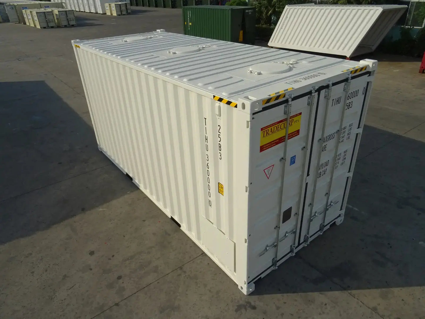 Contenedor Vraquier High Cube de 20 Pies blanco nuevo