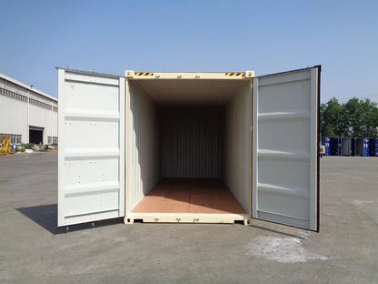 Contenedor Marítimo High Cube de 20 Pies beige nuevo