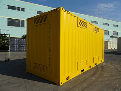Contenedor Marítimo High Cube de 20 Pies con Apertura Lateral amarillo nuevo