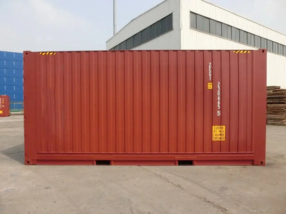 Contenedor de mudanza High Cube 20' (ancho palet) rojo nuevo