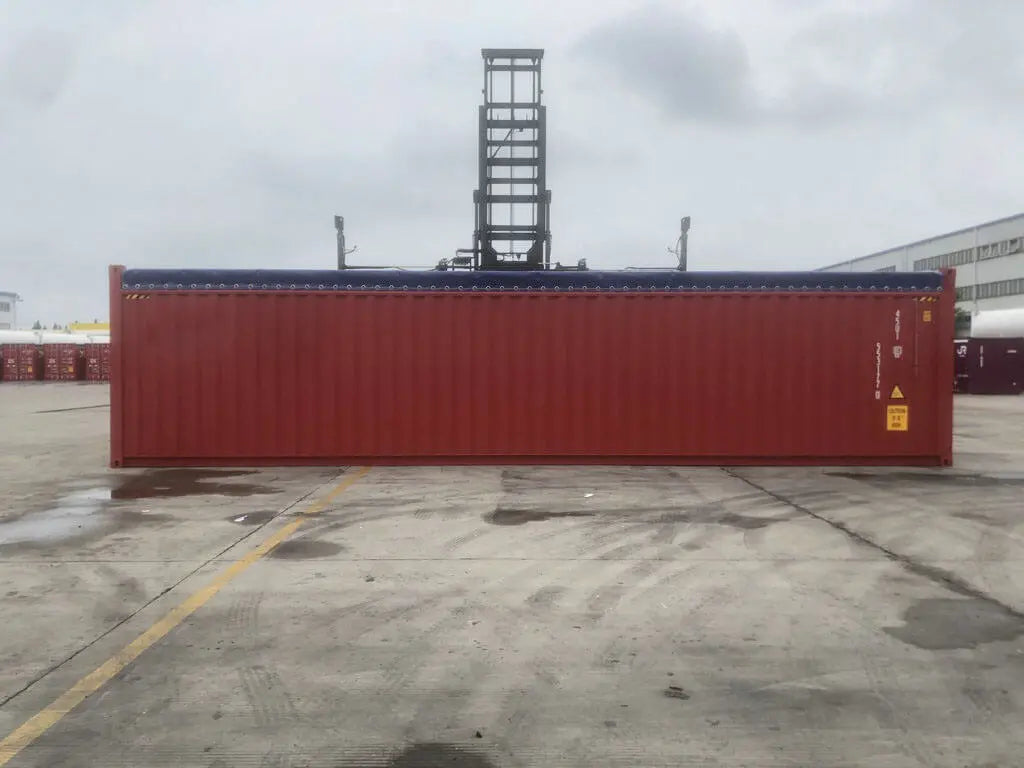Contenedor High Cube Open Top de 40 Pies rojo nuevo