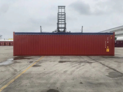 Contenedor High Cube Open Top de 40 Pies rojo nuevo