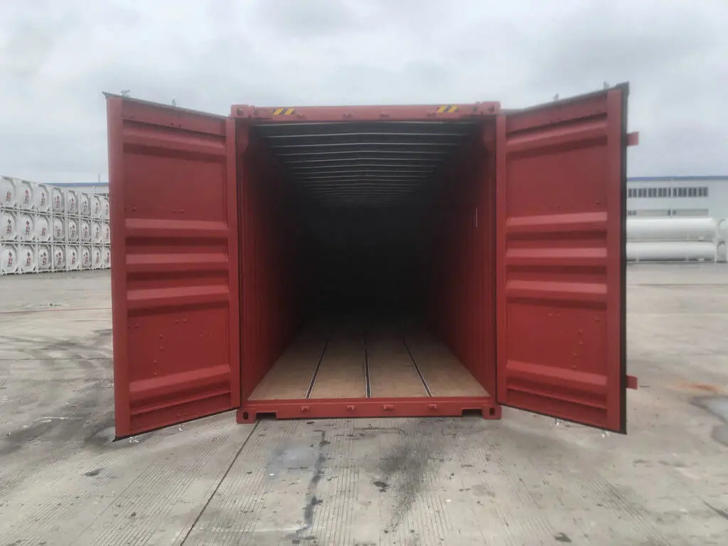 Contenedor High Cube Open Top de 40 Pies rojo nuevo