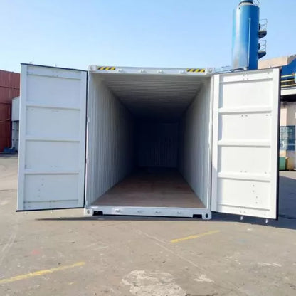 Contenedor Marítimo High Cube de 45 Pies blanco nuevo