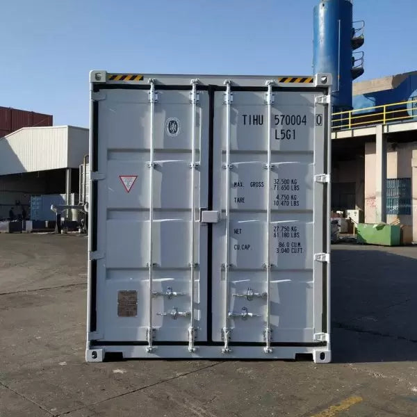 Contenedor Marítimo High Cube de 45 Pies blanco nuevo