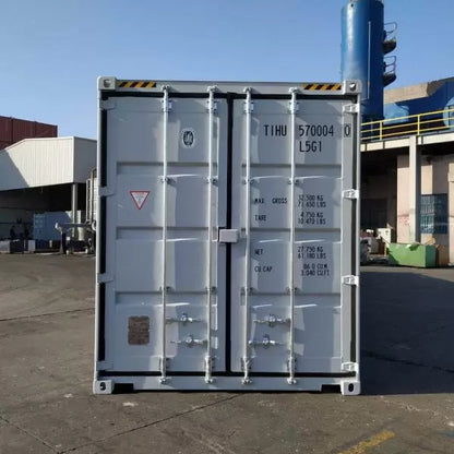 Contenedor Marítimo High Cube de 45 Pies blanco nuevo