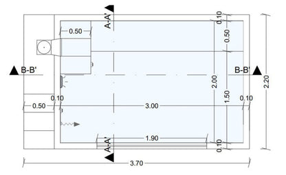PISCINA ELEVADA ACERO RÍGIDO ILU PRO 230