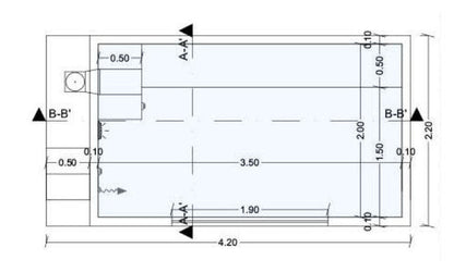 PISCINA ELEVADA ACERO RÍGIDO ILU PRO 235