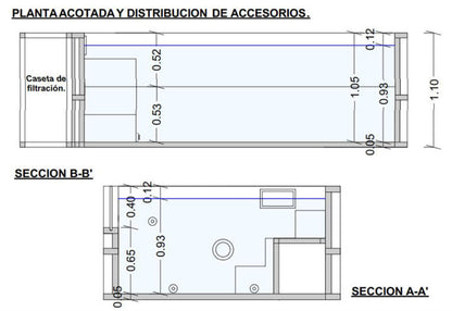 PISCINA ELEVADA ACERO RÍGIDO ILU PRO 230