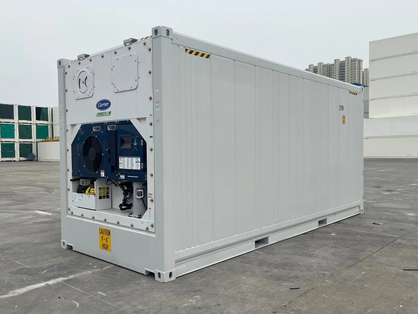 Contenedor frigorífico 20' HC con puerta de acceso personal usado