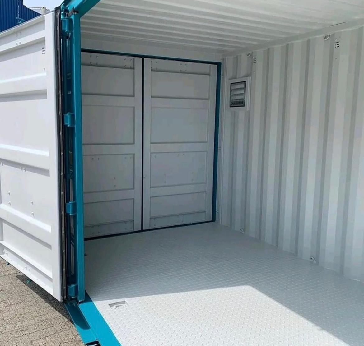 Contenedor 20 pies con apertura lateral Azul marino nuevo