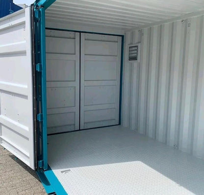 Contenedor 20 pies con apertura lateral Azul marino nuevo