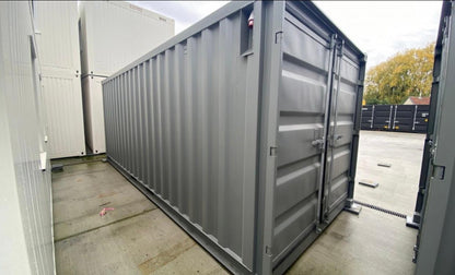 Contenedor 20 pies con puerta y ventana