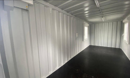 Contenedor 20 pies con puerta y ventana