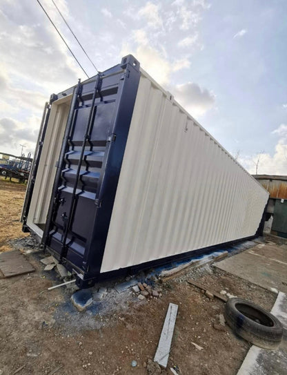 Contenedor High Cube 40' azul seminuevo