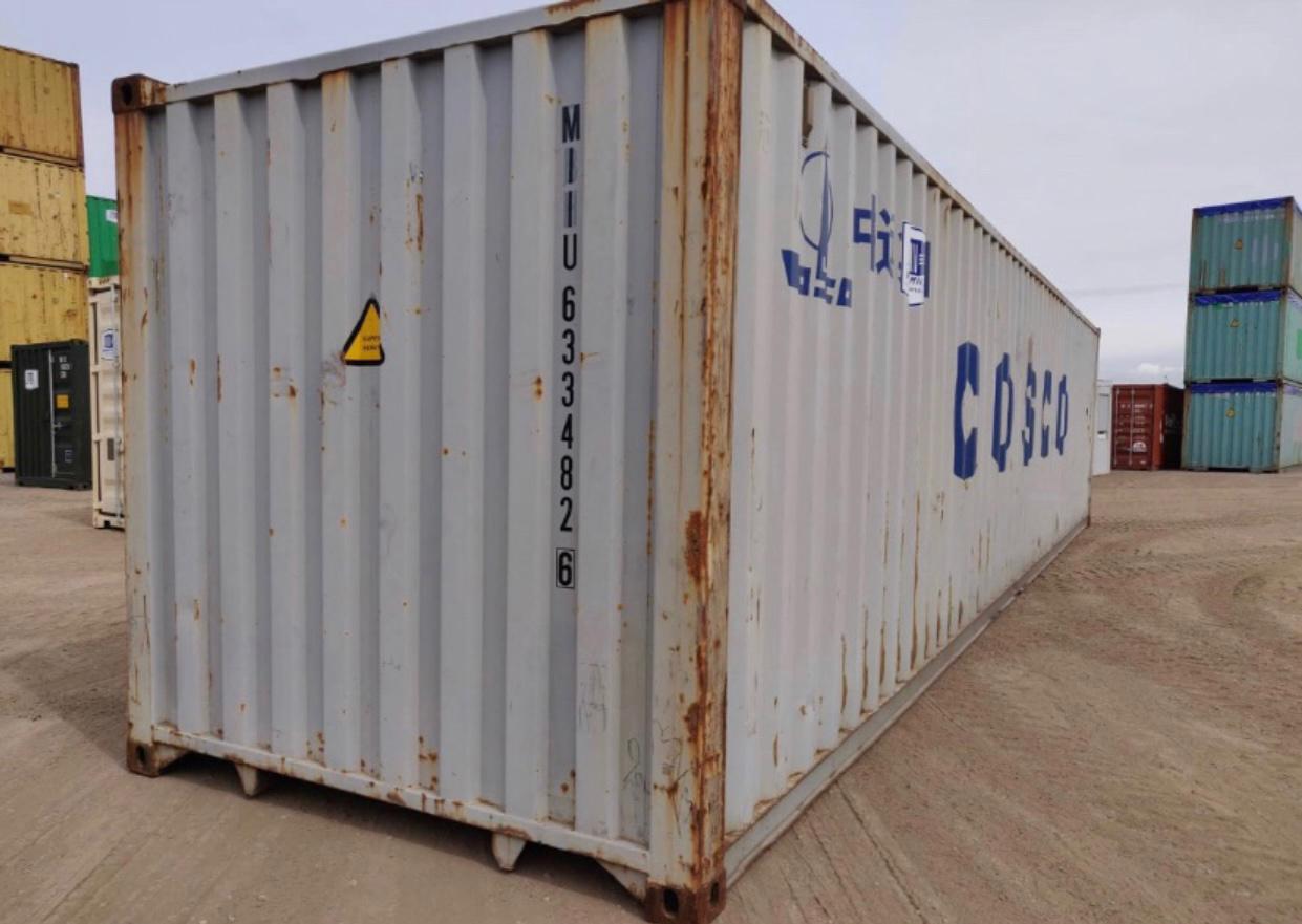 Contenedor usado High Cube de 40 pies