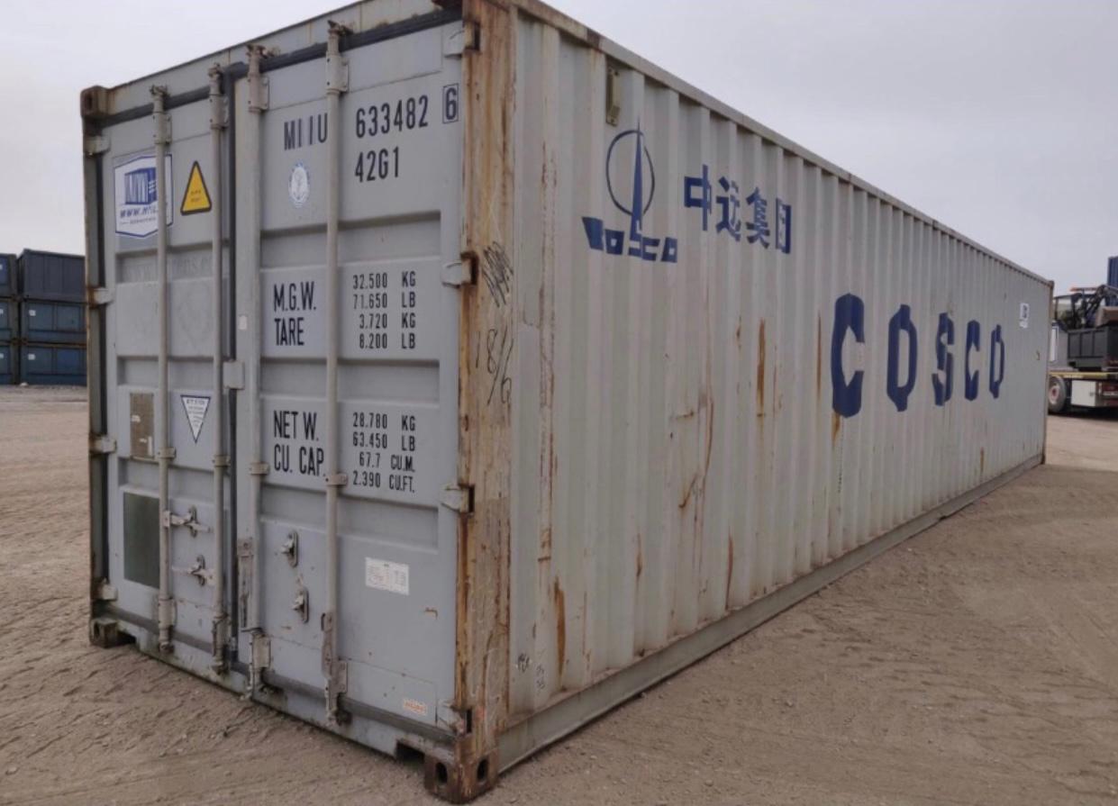 Contenedor usado High Cube de 40 pies