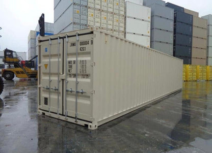 Contenedor Marítimo High Cube de 45 Pies blanco nuevo
