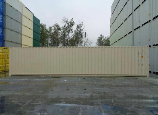 Contenedor Marítimo High Cube de 45 Pies blanco nuevo
