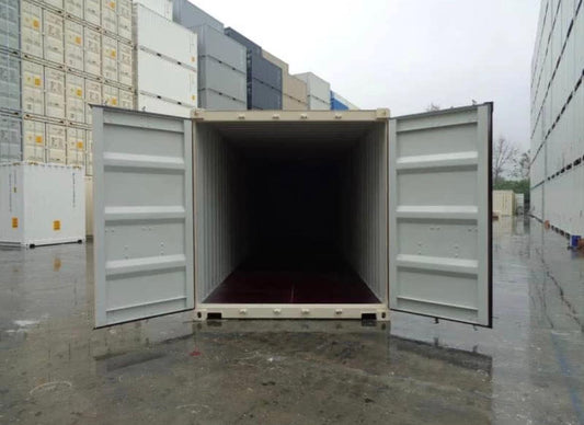 Contenedor Marítimo High Cube de 45 Pies blanco nuevo