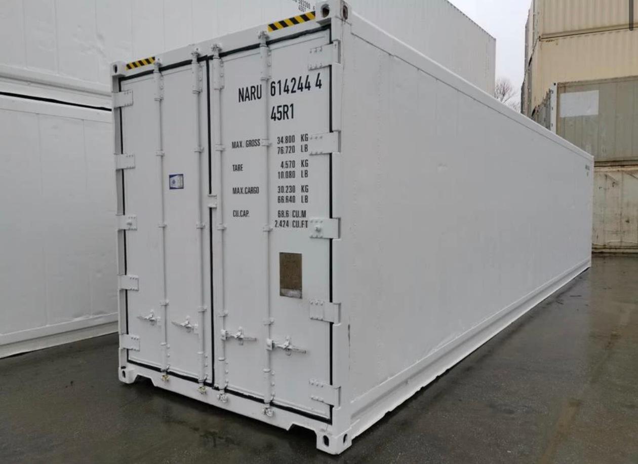 Contenedor Refrigerado High Cube de 40 pies seminuevo