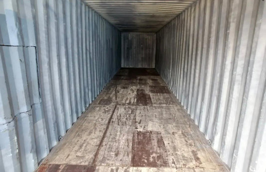 Contenedor usado High Cube de 40 pies rojo