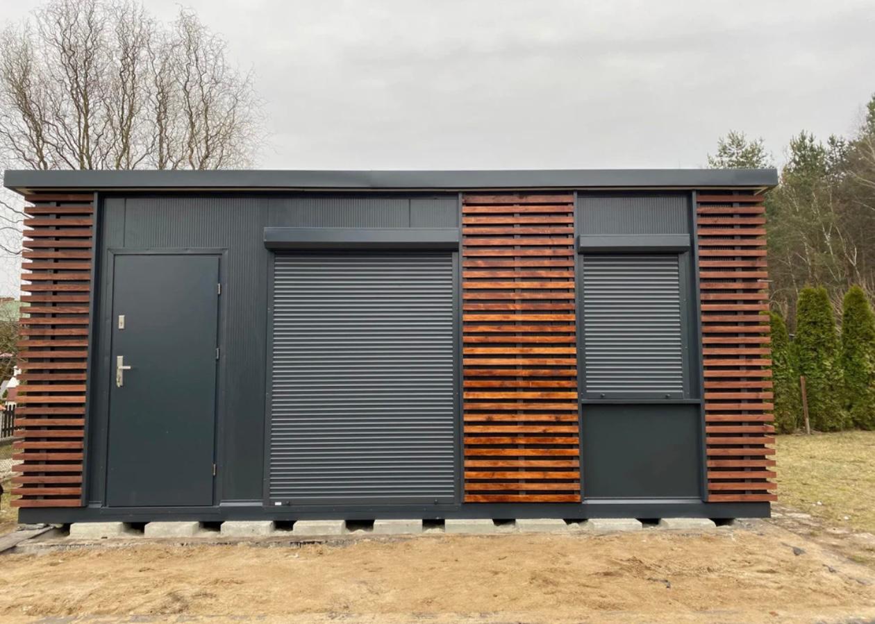 Contenedor habitable 6x3m