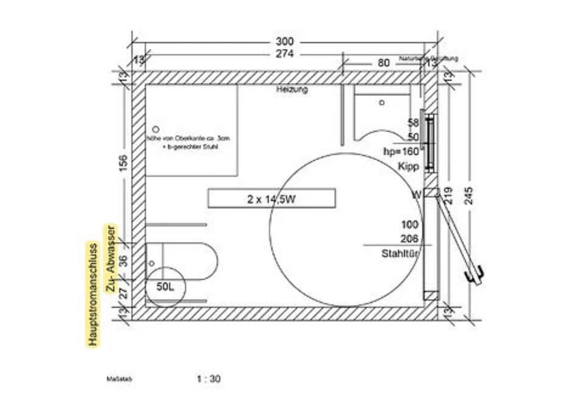 Contenedor sanitario 3x3m