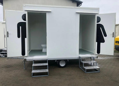 Remolque de retrete autonomo carro