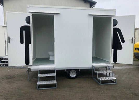 Remolque de retrete autonomo carro